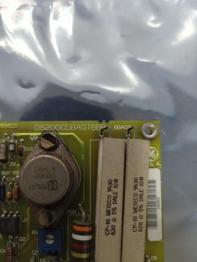 Used GE,DC200CDBAG1BBB,DRIVE BOARD PRE-OWNED