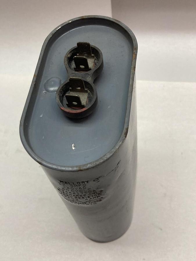 Used Mallory,38A44175DA,Run Capacitor 440Vac 60 Cycle Type 03
