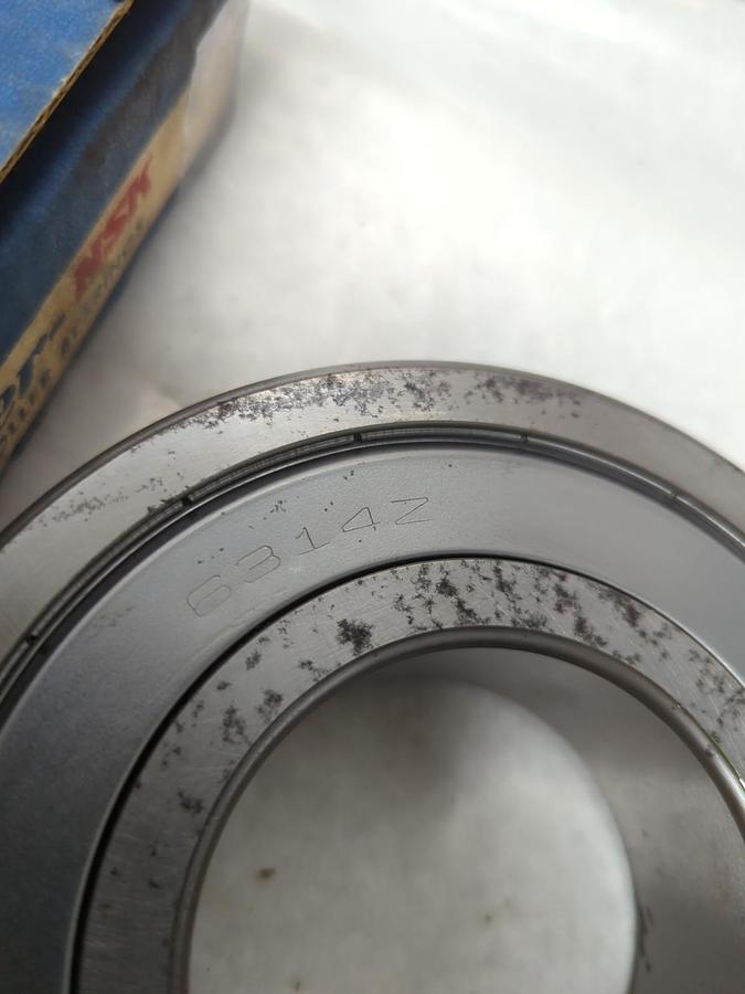 NSK,6314,BALL BEARING SINGLE SHIELD NOS