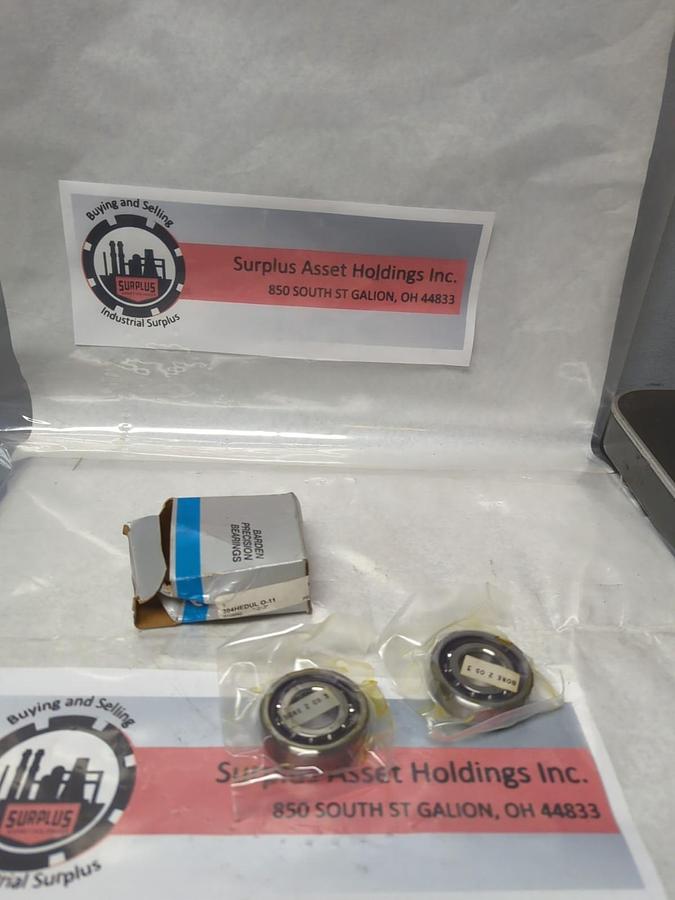 BARDEN,204HEDUL,ANGULAR CONTACT PRECISION BEARING BOX OF 2 NOS