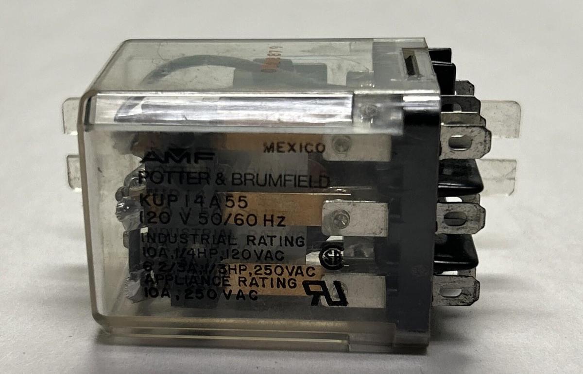POTTER & BRUMFIELD,KUP14A55,RELAY 10A NOS
