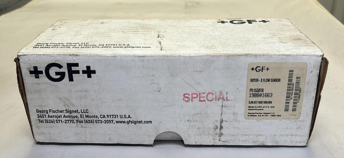 GEORG FISCHER SIGNET,P51530T0,ROTO-X FLOW SENSOR NOS