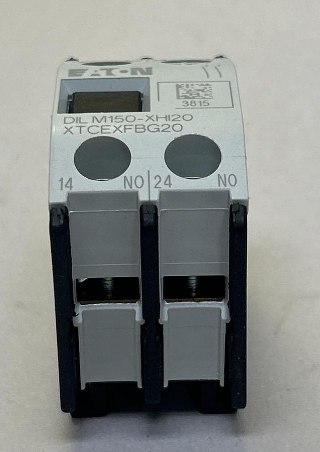 Used EATON,XTCEXFBG20,AUXILIARY CONTACT NEW