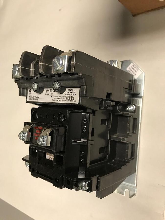 Allen Bradley,500L-BOD92,AC Lighting Contactor 30A 115V NEW
