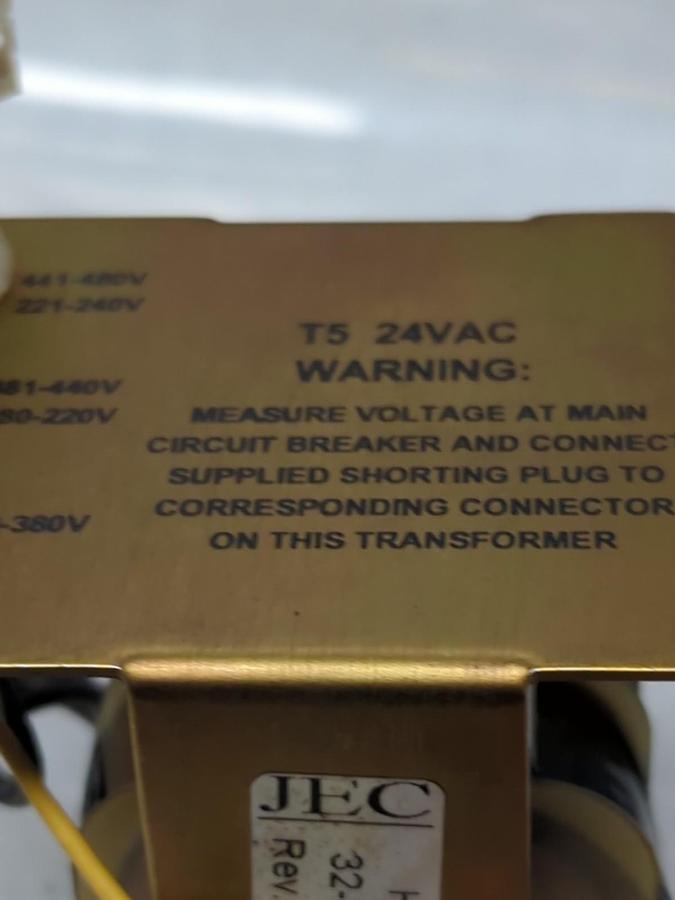 Used HAAS,32-0964C,TRANSFORMER T5 24VAC PRE-OWNED