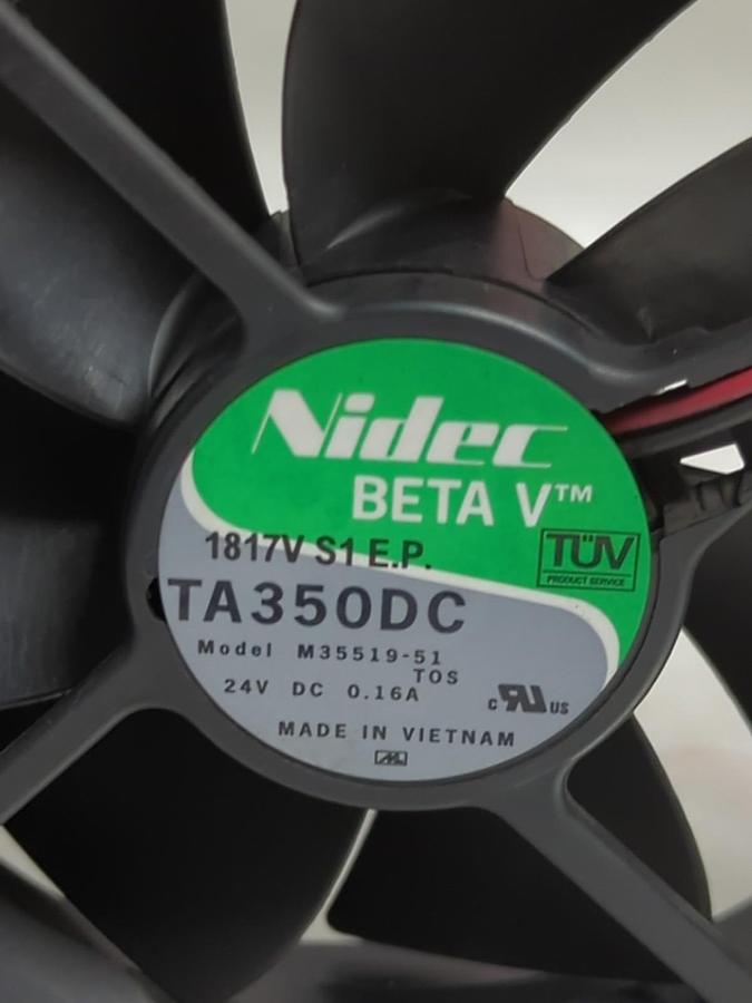 Used NIDEC,TA350DC,MODEL M35519-51 COOLING FAN LOT OF 2 PRE-OWNED