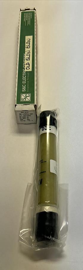 Used S&C ELECTRIC,253100R4,SM-4 FUSE REFILL 65EA 25KV NEW