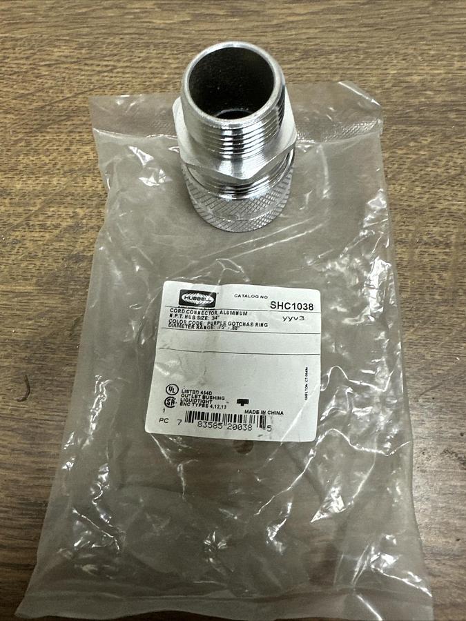 Hubbell,SHC1038,Cord Connector