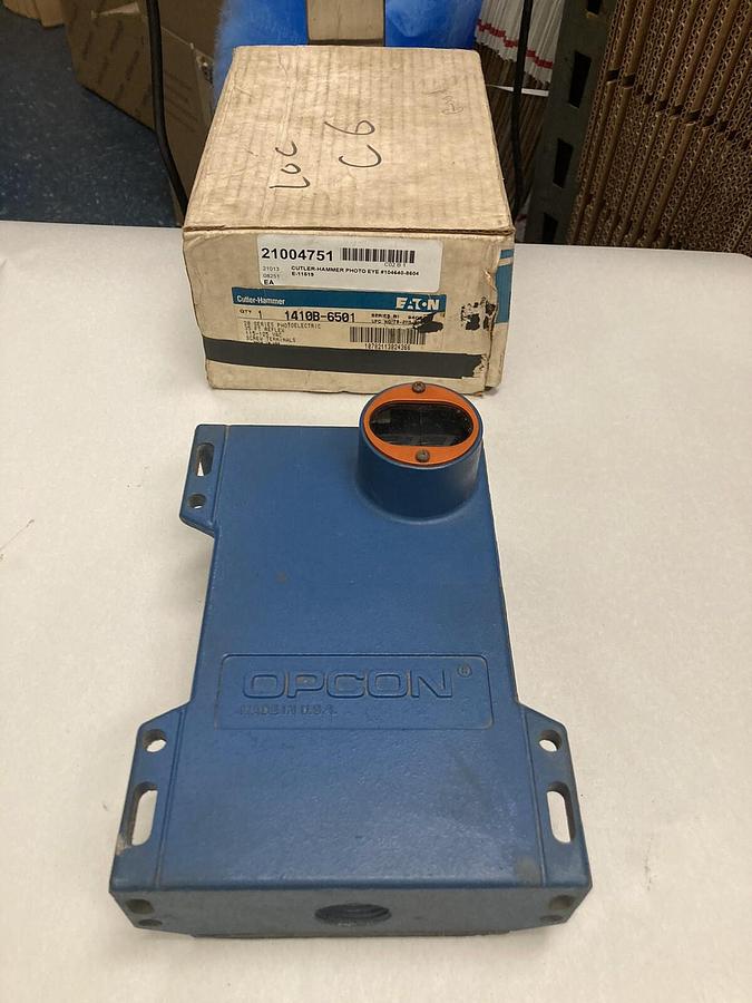 Used Opcon,1410B-6501,Photoelectric Sensor 115-125 VAC 50/60 HZ