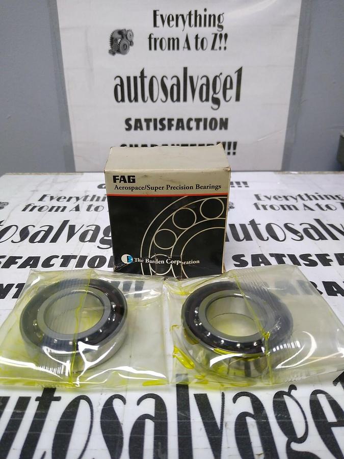 Used Fag,B7005-C-T-P4S-DUL B7005C-T-P4S-DUL, Precision Ball Bearings NOS