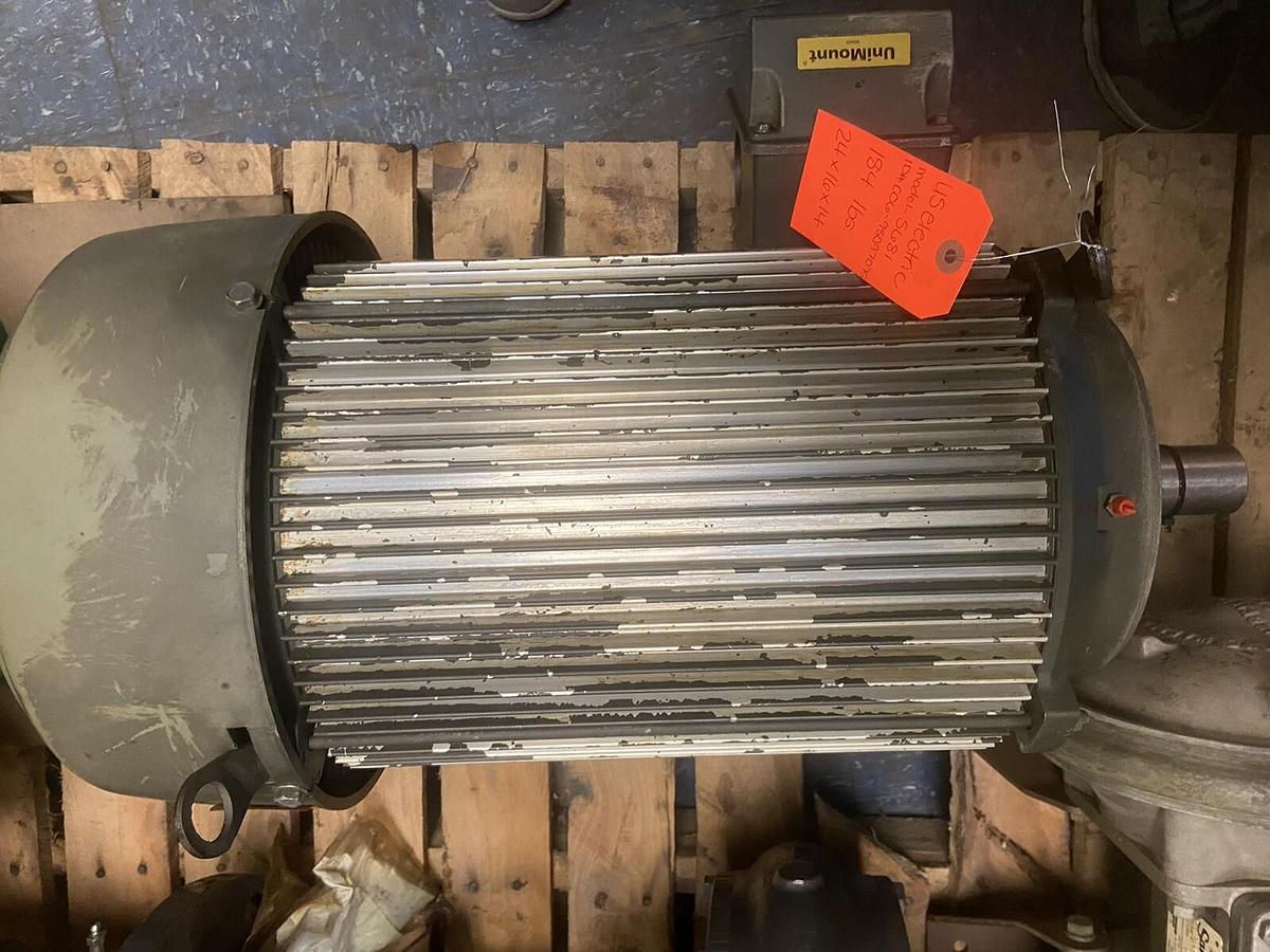 US MOTORS,S681,10HP MOTOR 1190RPM 208-230/460V 256TC