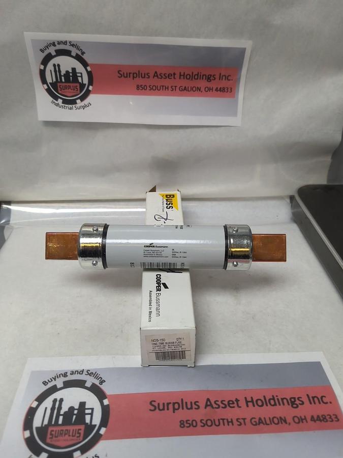 COOPER BUSSMANN,NOS-150,ONE-TIME 150 AMP FUSE NOS