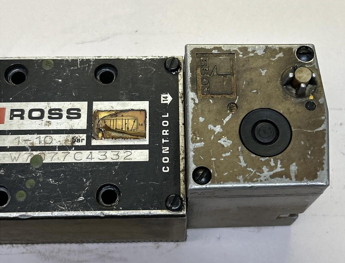 Used ROSS,W7077C4332,SOLENOID VALVE