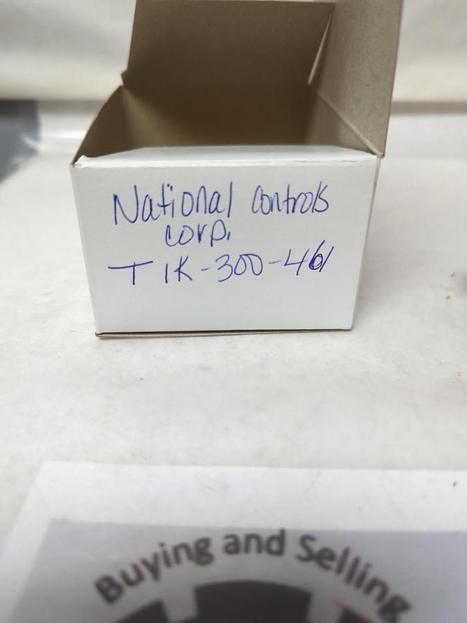 Used NATIONAL CONTROLS,T1K-300-461,SOLID STATE TIMER 3-300 SEC. RANGE 120VAC 50/60 HZ