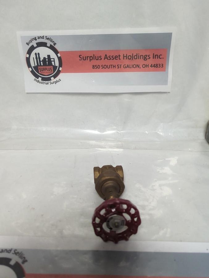 CRANE,431-UB,BRONZE GATE VALVE 1/4 INCH NOS