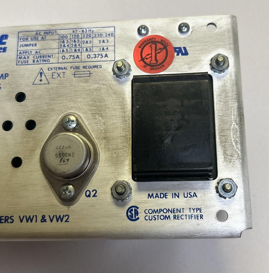 Used POWER-ONE,HAA15-505,POWER SUPPLY