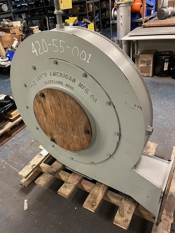 Used NORTH AMERICAN,2320-35/1-T10D,TURBO BLOWER 1000CFM 10HP 3530 3PH