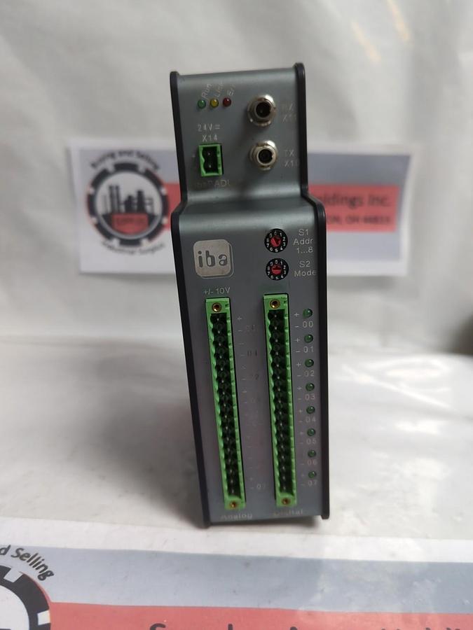 Used IBA,PADU-8,ANALOG DIGITAL INIT/CONTROLLER PRE-OWNED