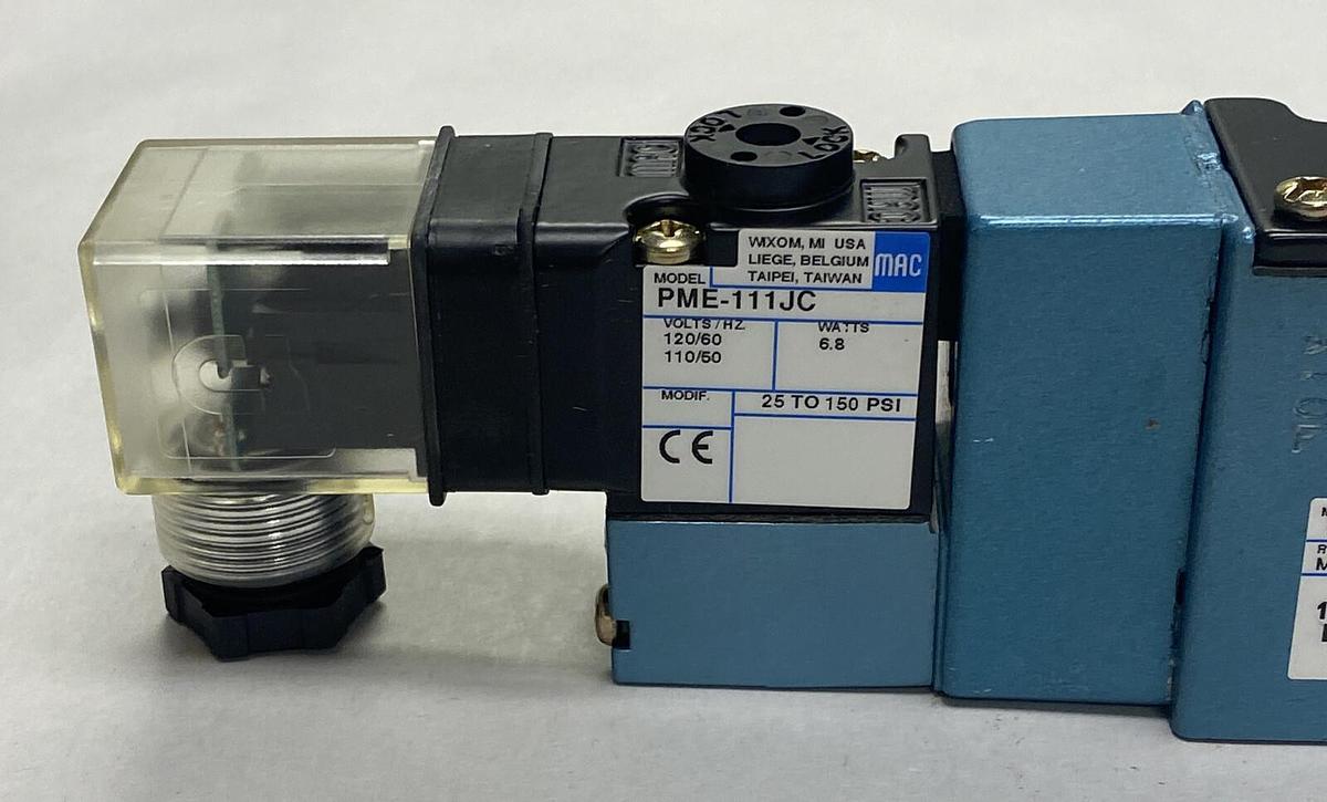 Mac,MV-A1C-A311-PM-111JC,Solenoid Valve NOS