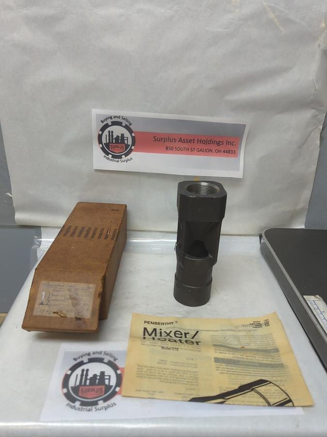PENBERTHY,54345-00,MIXING EDUCTOR MODEL CTE 1-1/2 NOS