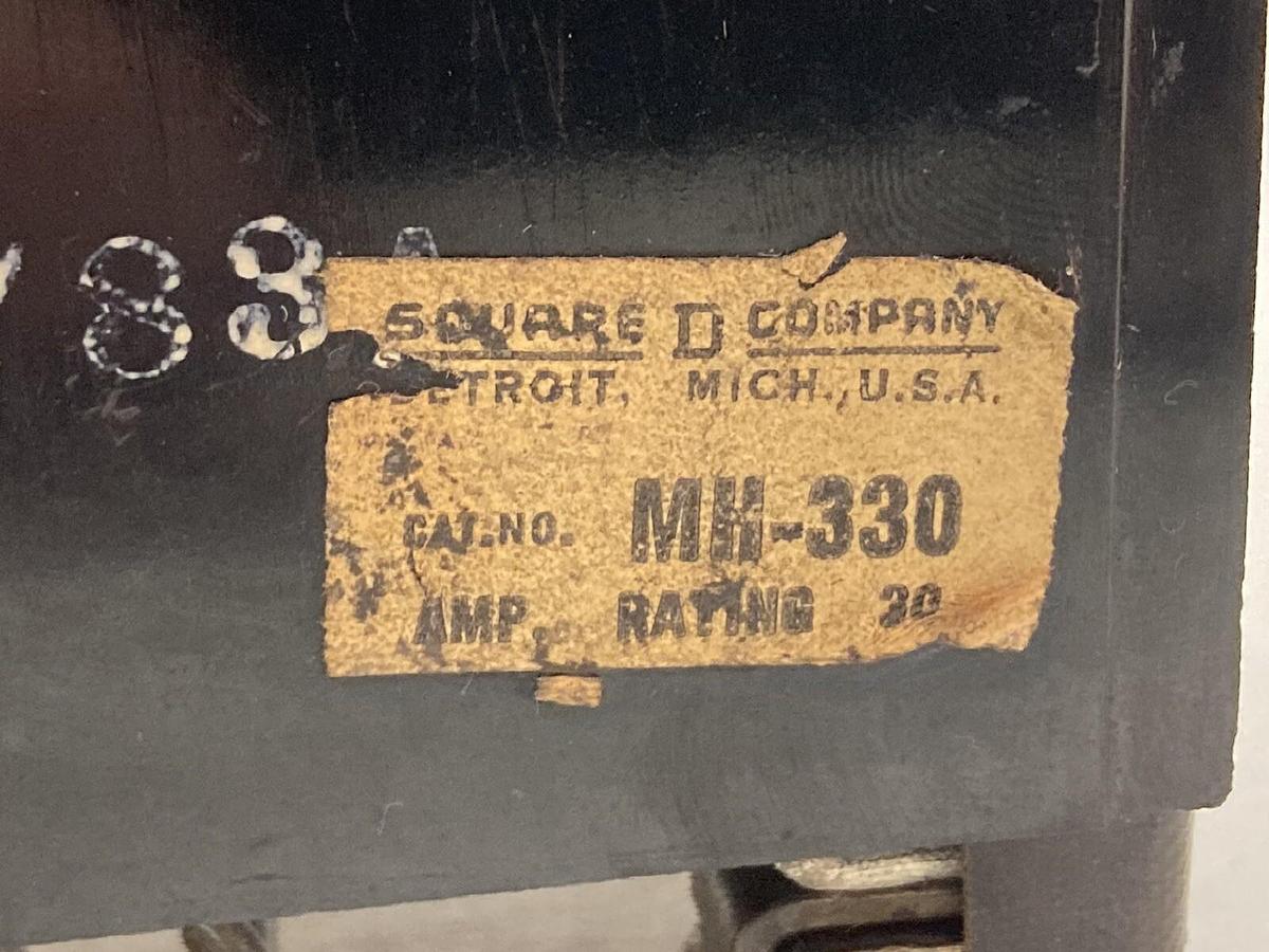 Used Square D,MH-330,Obsolete Circuit Breaker 30A