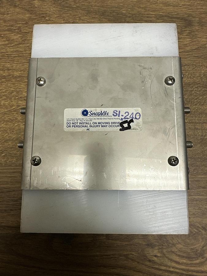 Used Snapidle,SI-240,Stainless Steel and UHMW Chain Tensioner