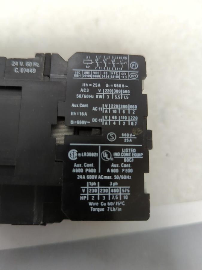 JOSLYN CLARK,CL00.aC-III T1,CONTACTOR NOS
