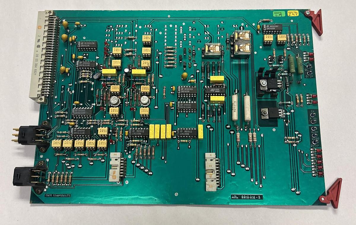 Used ARL,S910016-3,CIRCUIT BOARD