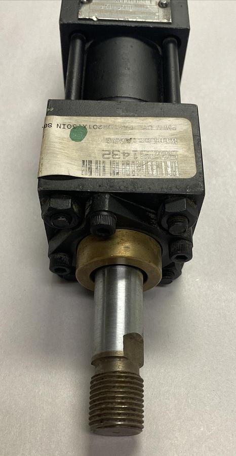 Used SCHRADER BELLOWS,PAA109201,PNEUMATIC CYLINDER
