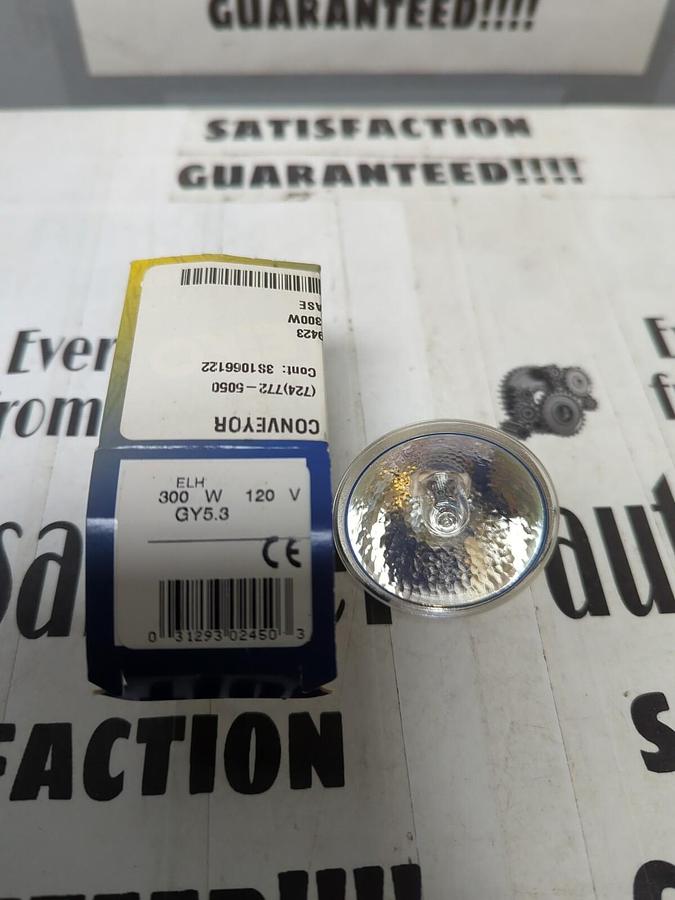 EIKO,ELH  GY5.3,AV/PHOTO LAMP 300W/120V NOS