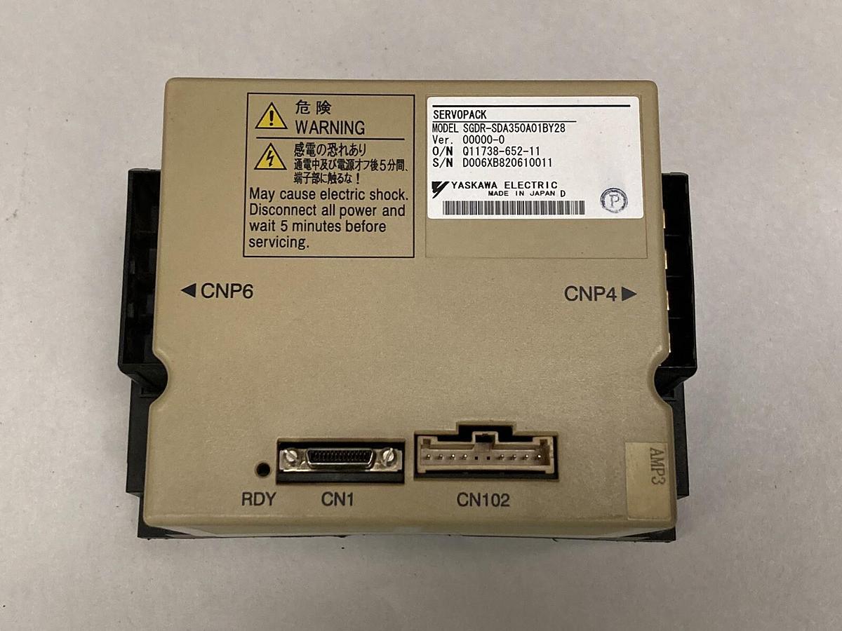 Used Yaskawa,SGDR-SDA710A01BY28,Servopack Servo Drive