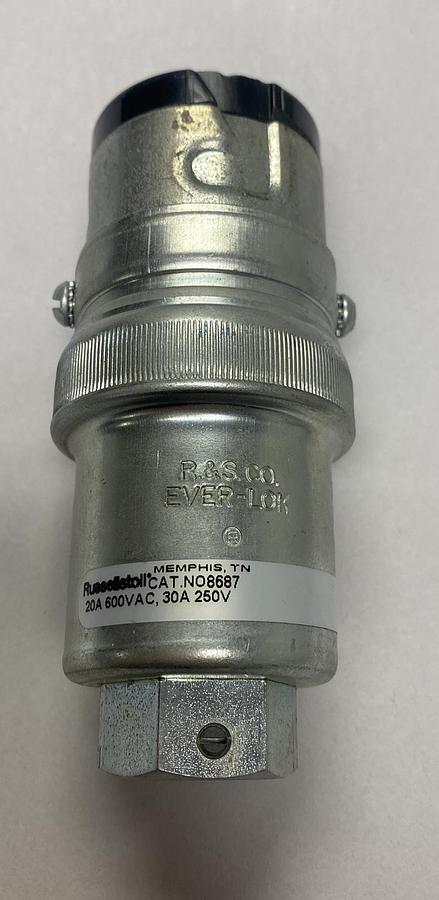 RUSSELLSTOLL,8687,CONNECTOR PLUG NEW NO BOX