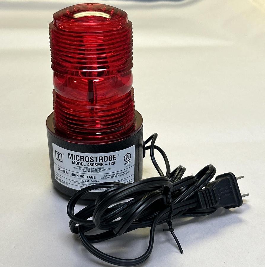 TOMAR,480S,RED MICROSTROBE LIGHT NOS