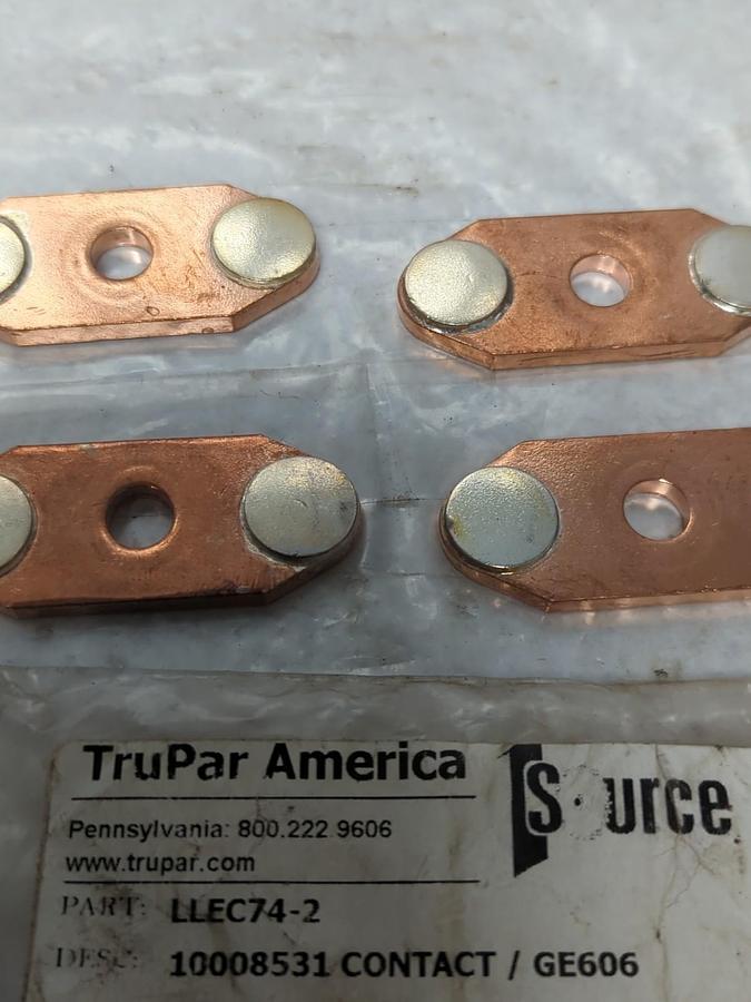 TRUPAR/GE,GE606,CONTACT LOT OF 4 NOS
