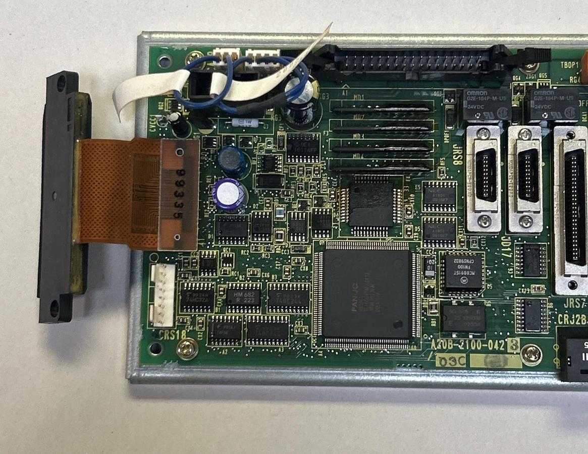 Used FANUC,A20B-2100-0423,OPERATOR PANEL BOARD