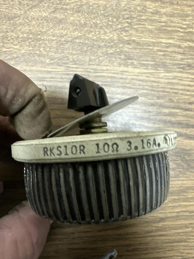 Used Ohmite,RKS10R,Rheostat