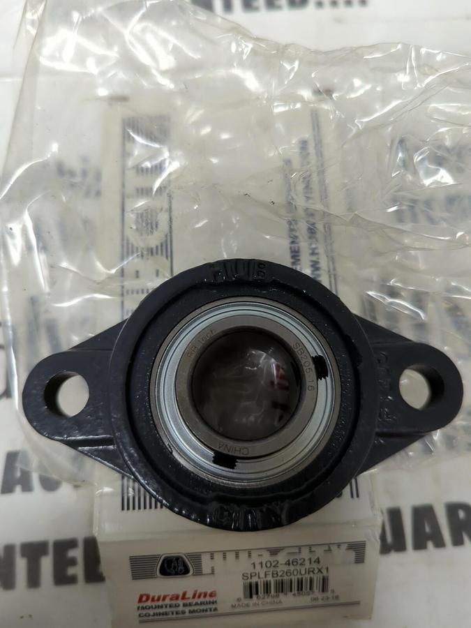 HUB CITY,SPLFB260URXL,FLANGE MOUNT BEARING 2-BOLT BASE 1 IN BORE NOS