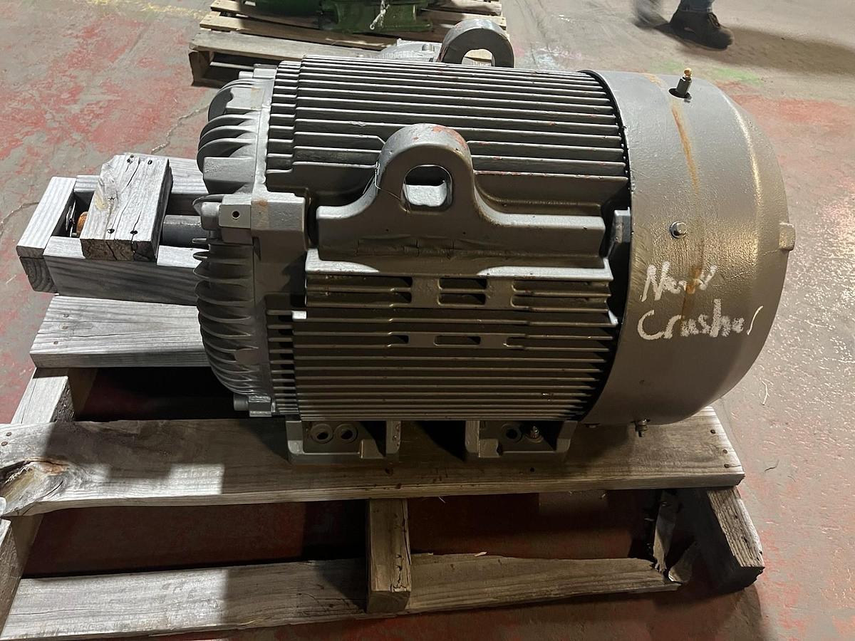 Used BALDOR,A40-0003-3693,MOTOR 75HP 405T 3PH 1185RPM