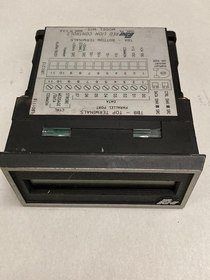 Used Red Lion Controls,MCI4Y11D,Message Indicator Display Screen Module