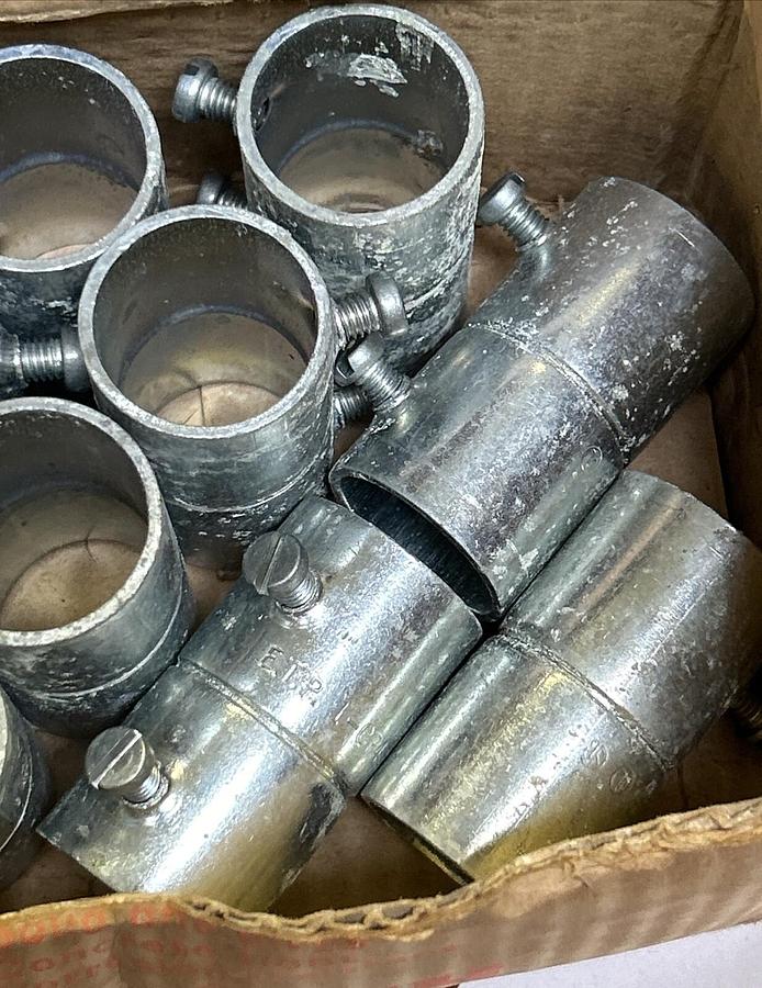 ETP,CP-43,STEEL SET-SCREW COUPLINGS LOT OF 18 NOS