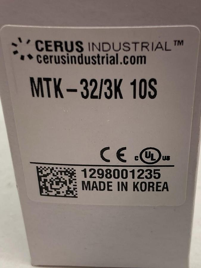 Cerus Industrial,MTK-32/3K 10S,Thermal Overload Relay 6kV 50/60Hz
