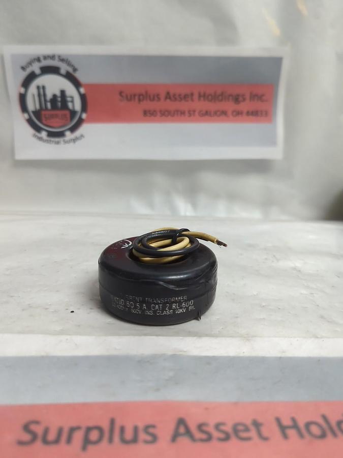 Used EIL INSTRUMENTS,2 RL-600,CURRENT TRANSFORMER RATIO:60:5 A PRE-OWNED