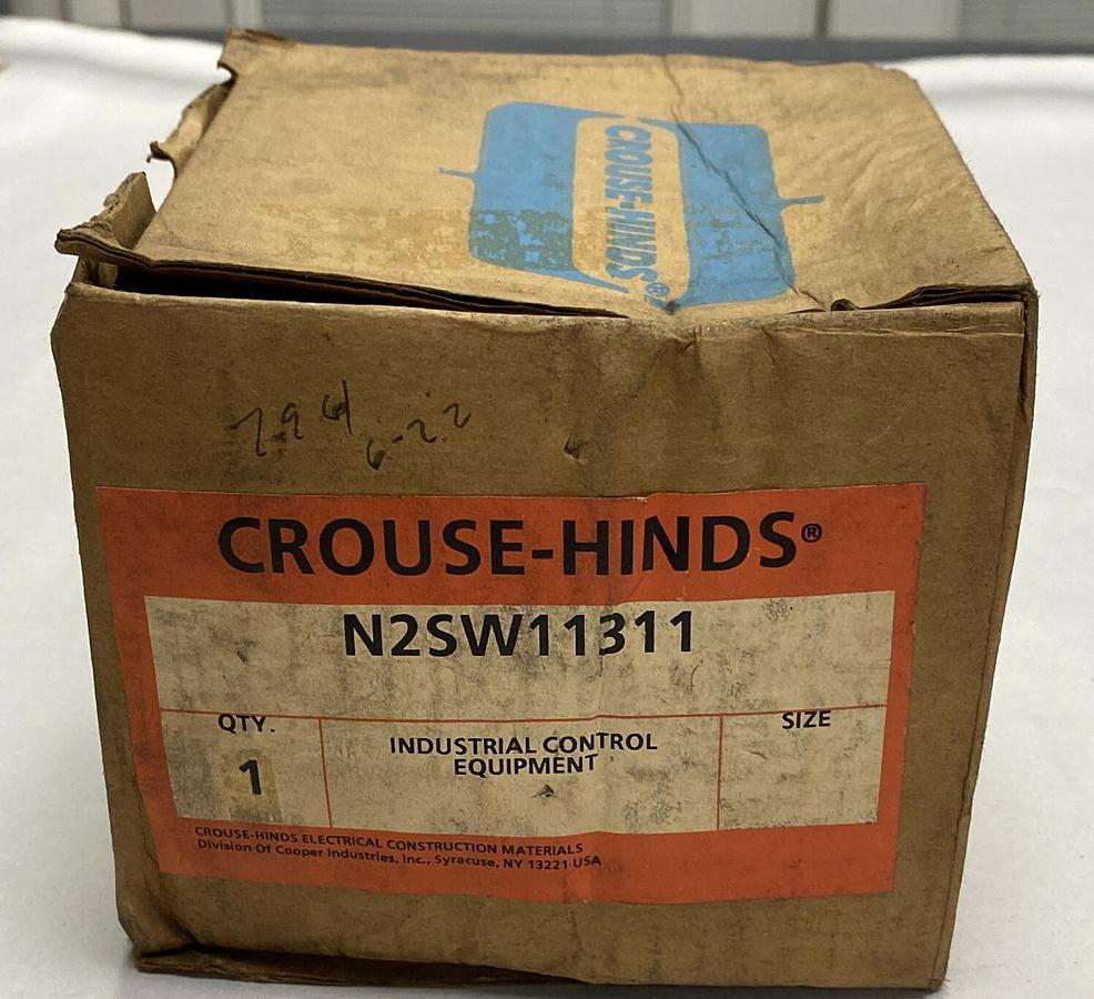 CROUSE HINDS,N2SW11311,SELECTOR SWITCH NOS