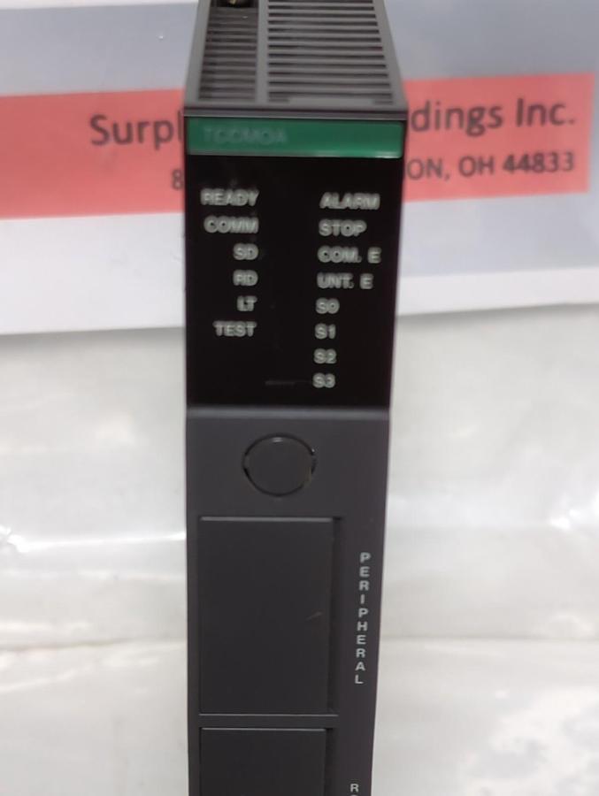 Used TOSHIBA,TCCMOA,COMMUNICATION MODULE PROVISOR PROGRAMMABLE CONTROLLER PRE-OWNED