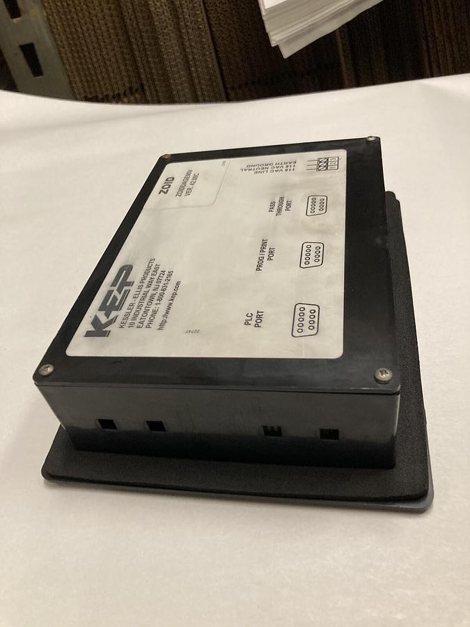 Used Kep Kessler,ZOIDDAGE90V,Operator Interface Ver-42.00C