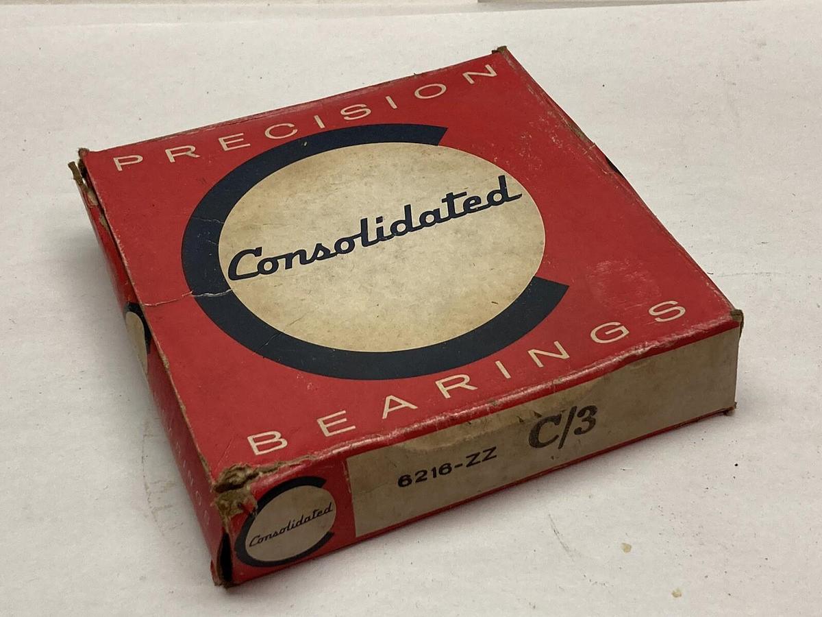 Consolidated,6216-ZZ,Shielded Deep Groove Ball Bearing