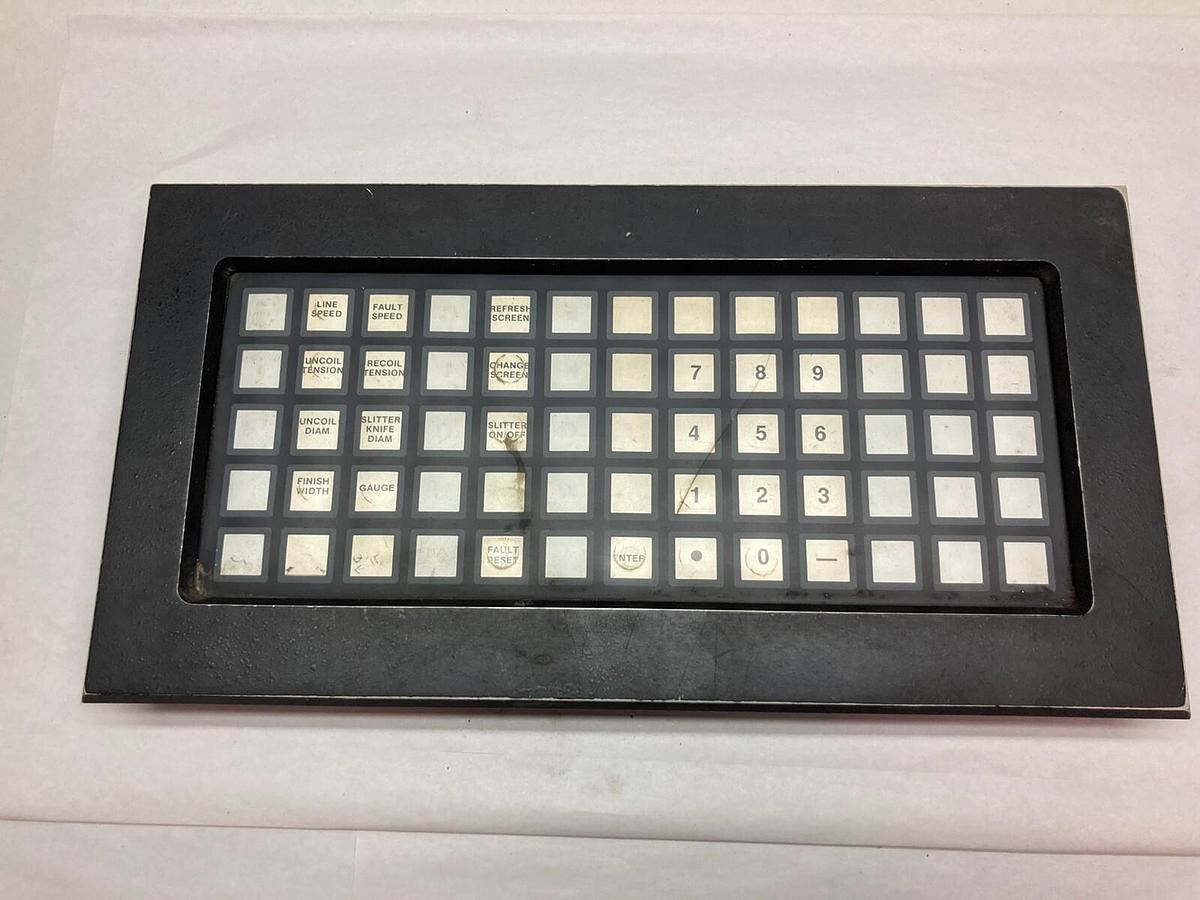 Used Nematron,KBD-1002,Membrane Operator Mainframe Keyboard