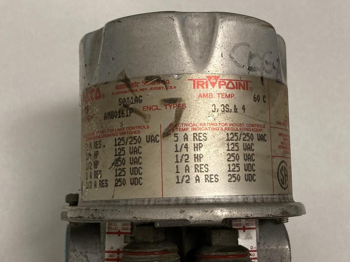 Used Asco Tri Point,SA11AG,Pressure Switch