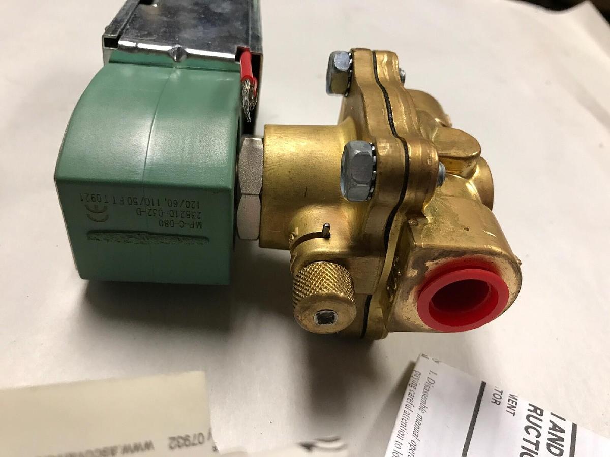 Asco,JB8210G001MO,Solenoid Valve MX140 2W NC 3/8 INCH