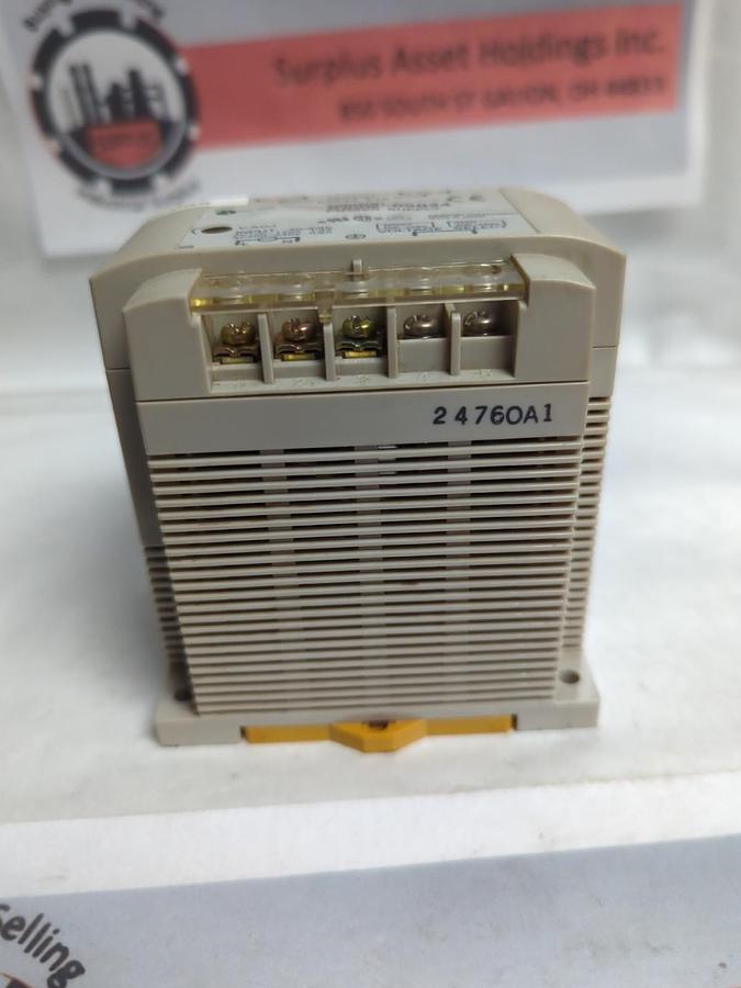 Used OMRON,S82K-05024,POWER SUPPLY OUTPUT DC24V 2.1A PRE-OWNED